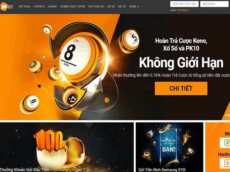 Những ưu điểm vượt trội của 188bet