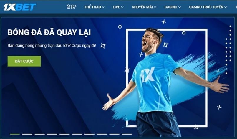 Nhà cái 1xbet - Trải nghiệm tốt nhất cho các game thủ 