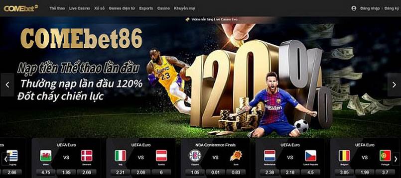 Thể thao điện tử của nhà cái online Comebet