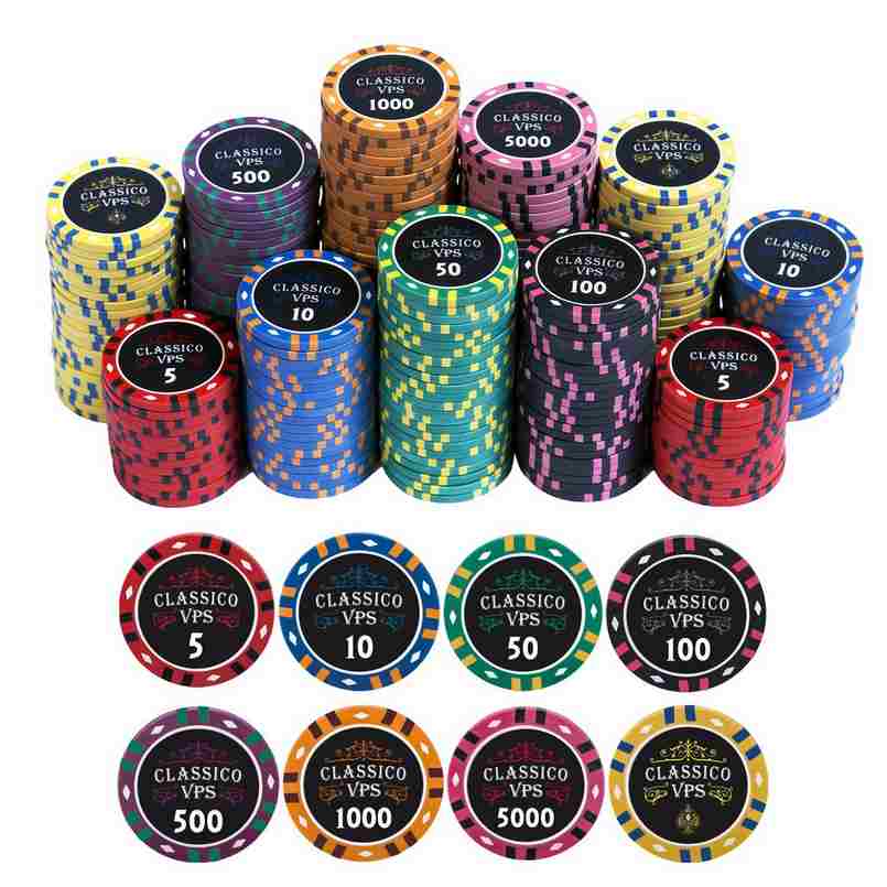 Hình ảnh Poker Chip trong trò cược Poker